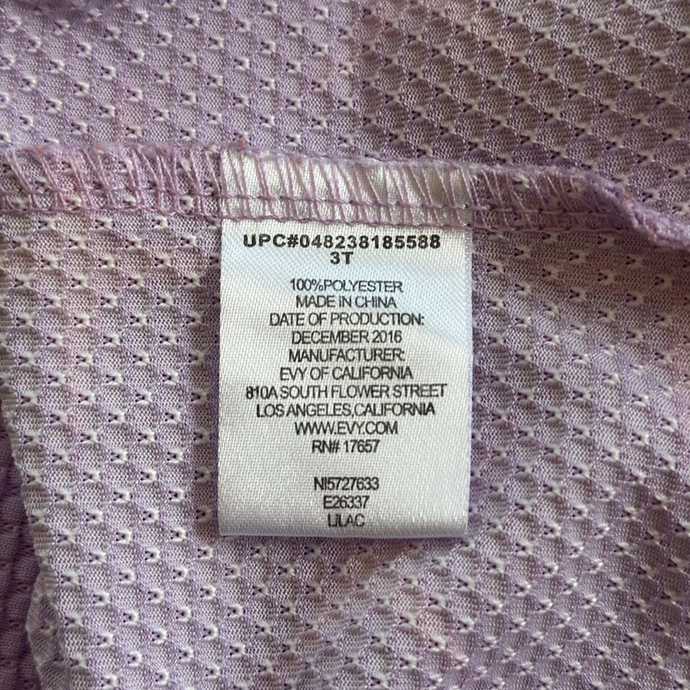 Nickelodeon Shimmer & Shine purple sleeveless graphic print skater dress size 3T - Picture 10 of 10